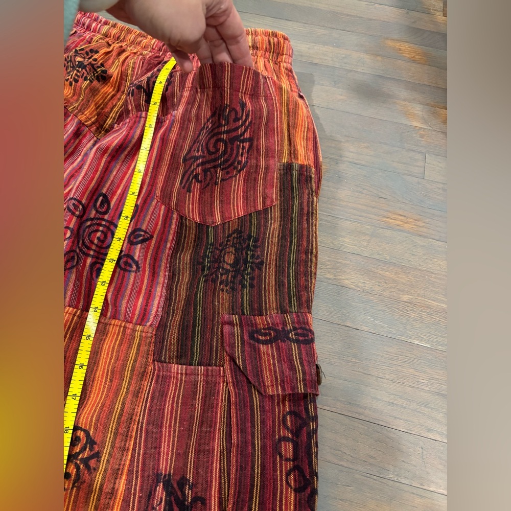 226. Patchwork Multicolor Unisex Pants - image 3